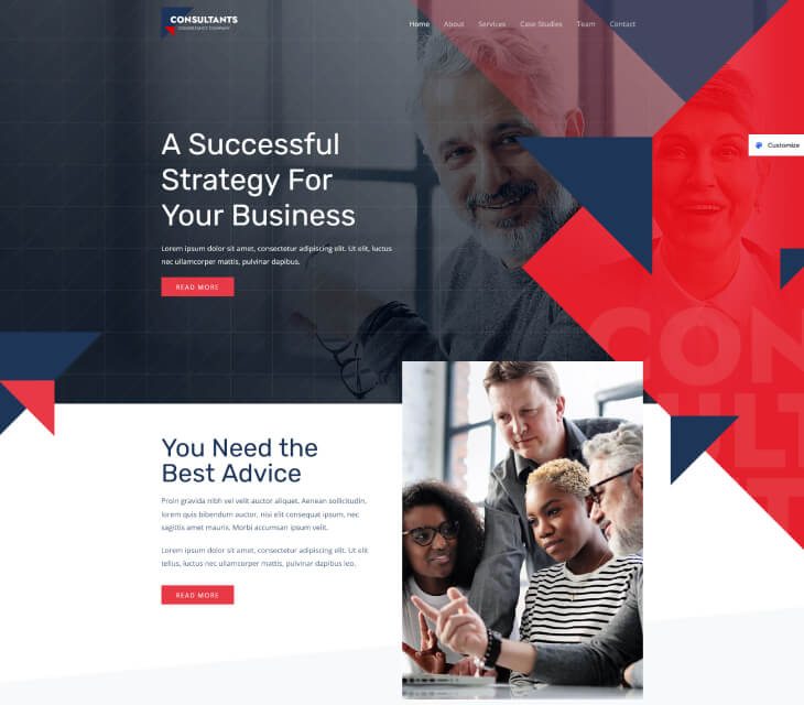Astra Consultants Firm Theme