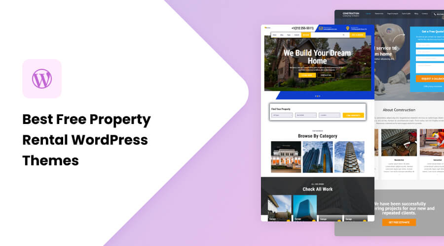 Best Free Property Rental WordPress Themes