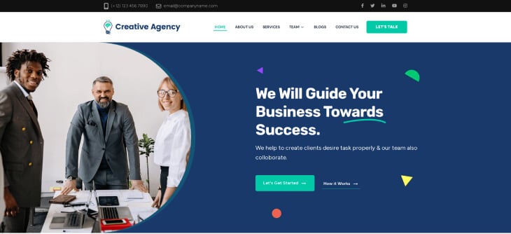 Creative Agency - Rara Business Theme