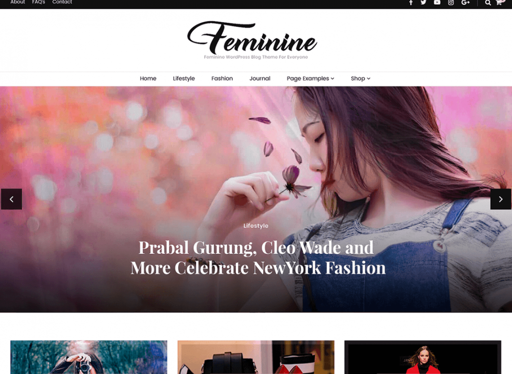 Best Feminine WordPress Theme for Lifestyle Blog