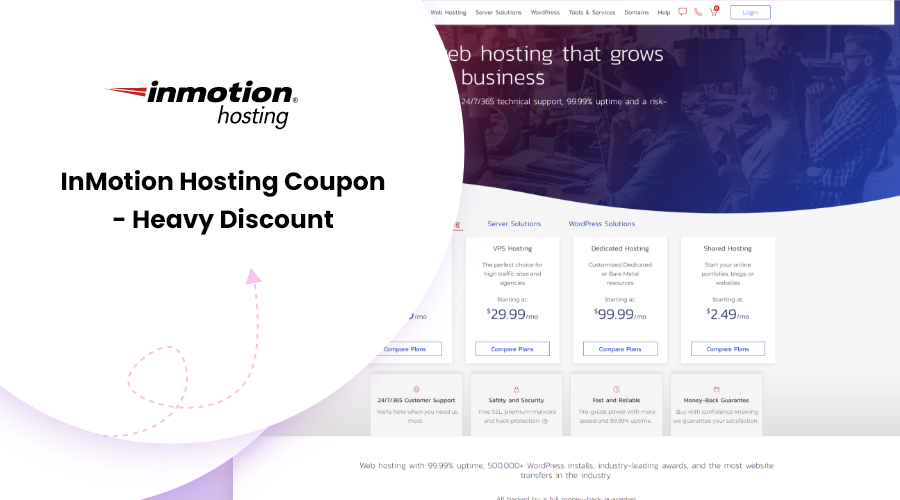 InMotion hosting coupon
